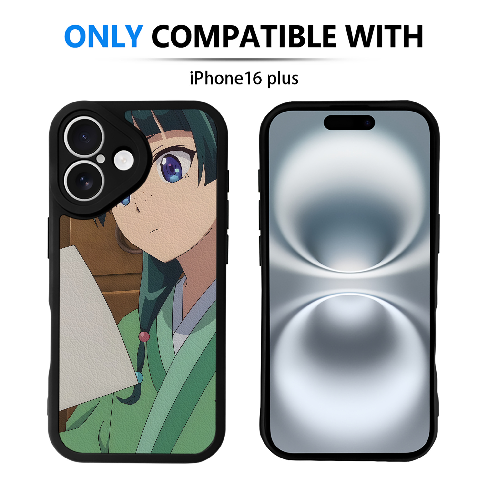 薬屋のひとりごと The Apothecary Diaries 【iPhone 16シリーズ対応】シリコンスマホケース（レザー調） 材質：シリコン